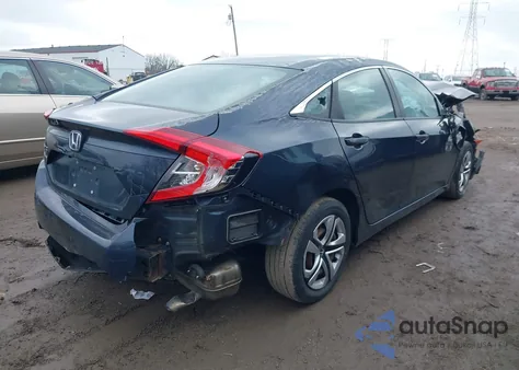 2017 Honda Civic Lx z USA, uszkodzony, nr VIN 19XFC2F50HE037861